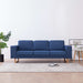 Canapea cu 3 locuri, albastru, material textil - WALTI WALTI