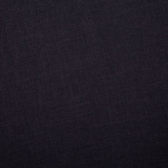 Canapea cu 3 locuri, negru, material textil WALTI