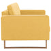 Canapea cu 2 locuri, galben, material textil - WALTI WALTI
