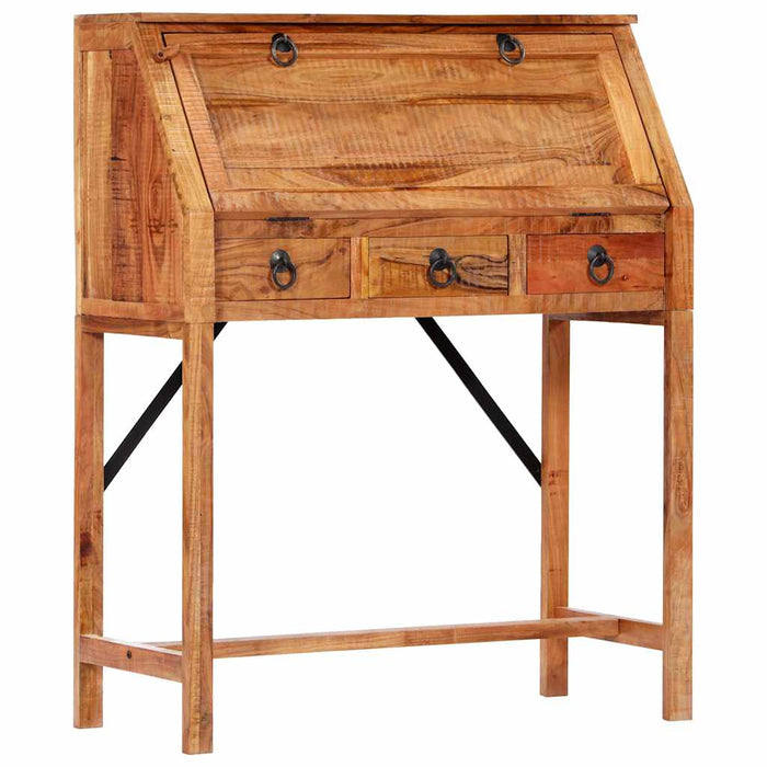 Birou de scris, 90 x 40 x 107 cm, lemn masiv de acacia WALTI