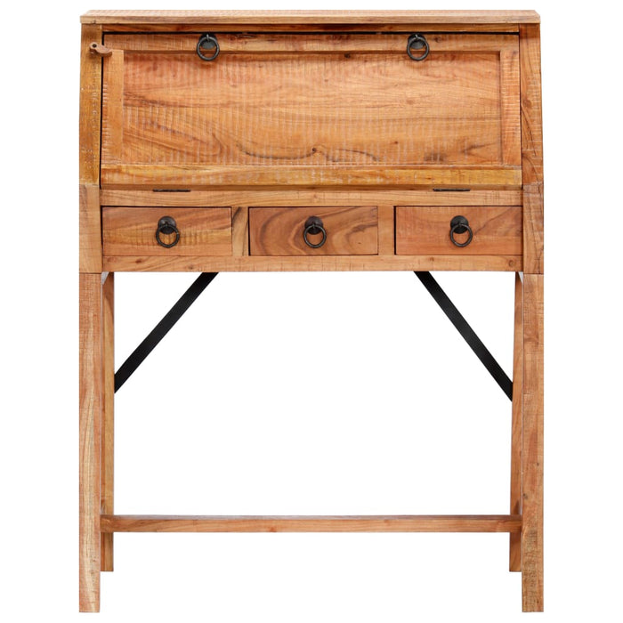 Birou de scris, 90 x 40 x 107 cm, lemn masiv de acacia WALTI