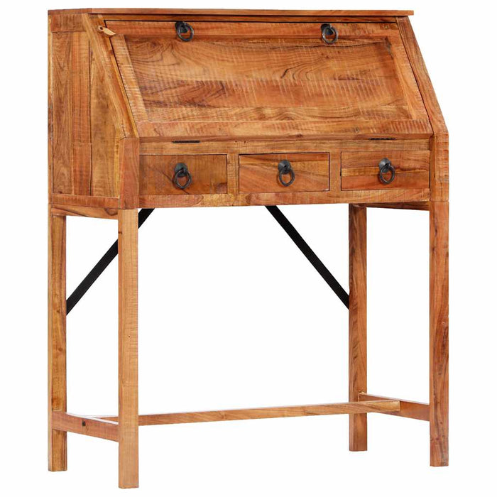 Birou de scris, 90 x 40 x 107 cm, lemn masiv de acacia WALTI