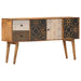 Dulap, model imprimat, 130 x 30 x 70 cm, lemn masiv de mango - WALTI WALTI