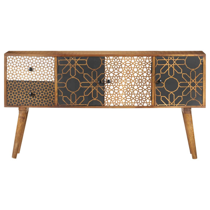 Dulap, model imprimat, 130 x 30 x 70 cm, lemn masiv de mango - WALTI WALTI