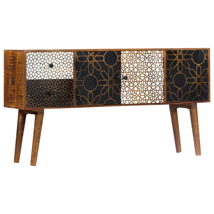 Dulap, model imprimat, 130 x 30 x 70 cm, lemn masiv de mango - WALTI WALTI