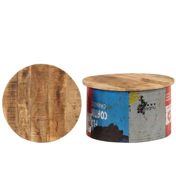 Măsuțe de cafea, 2 buc., lemn masiv de mango WALTI
