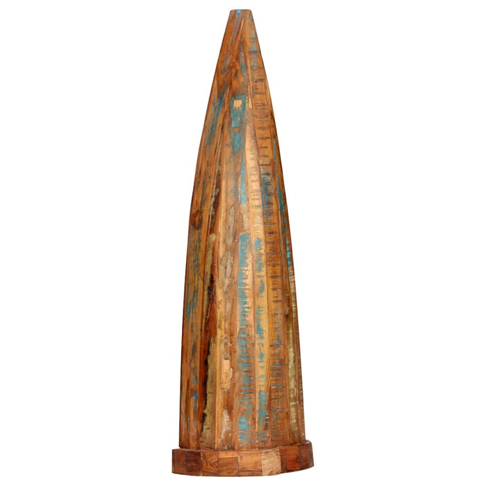Dulap de lemn tip barcă, 40 x 30 x 130 cm, lemn masiv reciclat WALTI