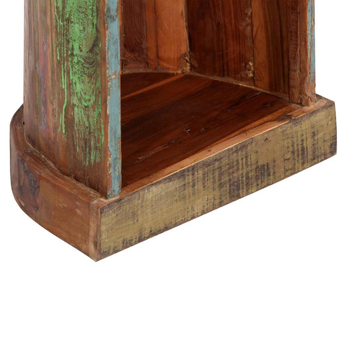 Dulap de lemn tip barcă, 40 x 30 x 130 cm, lemn masiv reciclat WALTI
