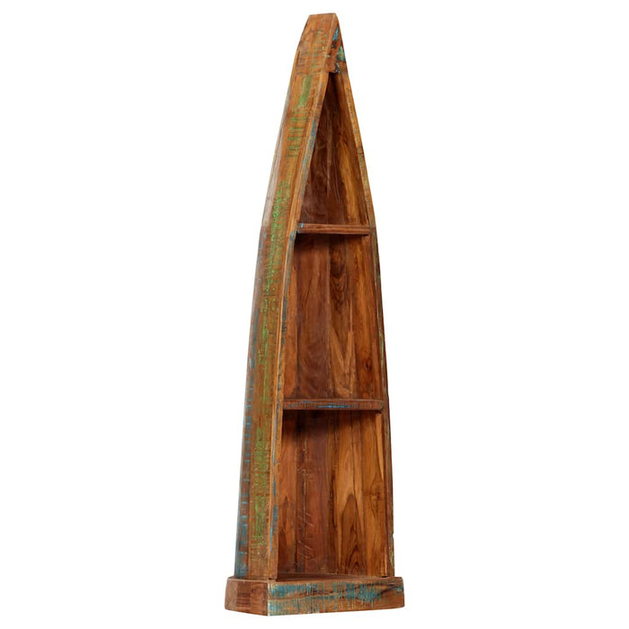 Dulap de lemn tip barcă, 40 x 30 x 130 cm, lemn masiv reciclat WALTI