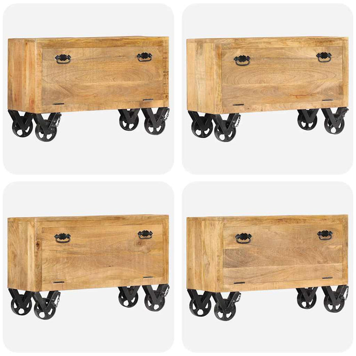 Pantofar, 86 x 35 x 55 cm, lemn masiv de mango WALTI