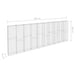 Perete gabion cu capace, 600 x 30 x 200 cm, oțel galvanizat - WALTI WALTI