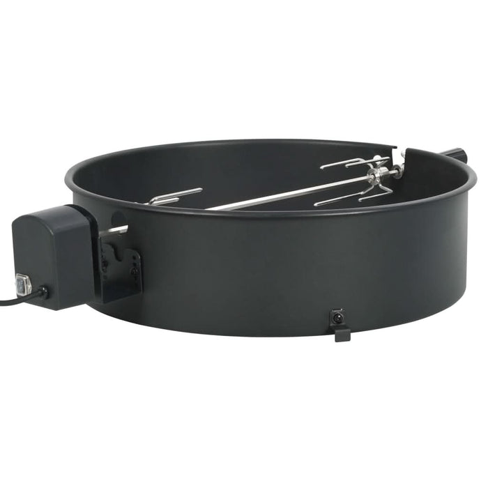Set de rotisor cu inel pentru grătar, negru, 57 cm - WALTI WALTI