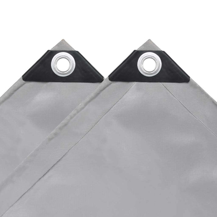 Prelată, gri, 1,5 x 20 m, 650 g / m² WALTI