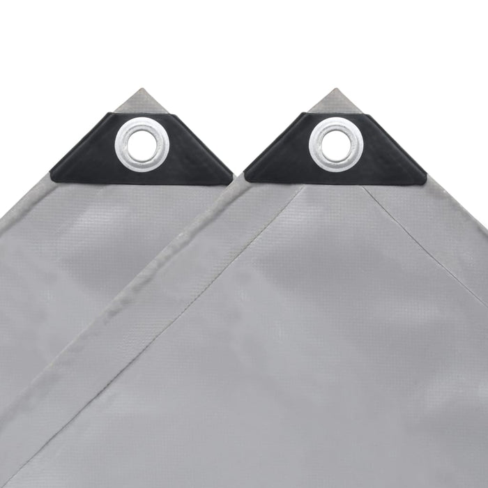 Prelată, gri, 5 x 6 m, 650 g/m² WALTI