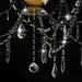 Candelabru cu 2 rânduri, auriu, becuri 15 x E14 - WALTI WALTI
