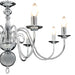 Candelabru, argintiu, 8 becuri E14 - WALTI WALTI