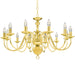 Candelabru, auriu, 12 becuri E14 - WALTI WALTI