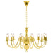 Candelabru, auriu, 12 becuri E14 - WALTI WALTI