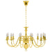 Candelabru, auriu, 12 becuri E14 - WALTI WALTI