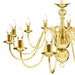 Candelabru, auriu, 12 becuri E14 - WALTI WALTI