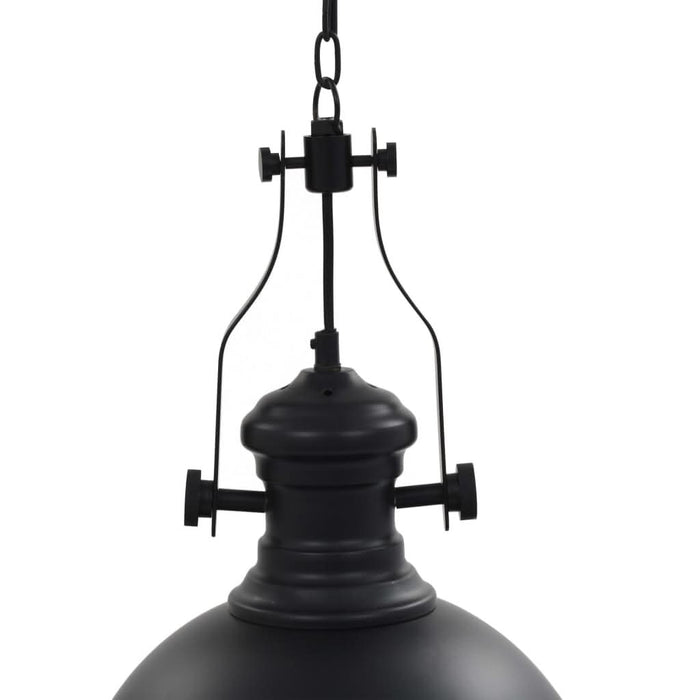 Lustră, negru, rotundă, E27 - WALTI WALTI