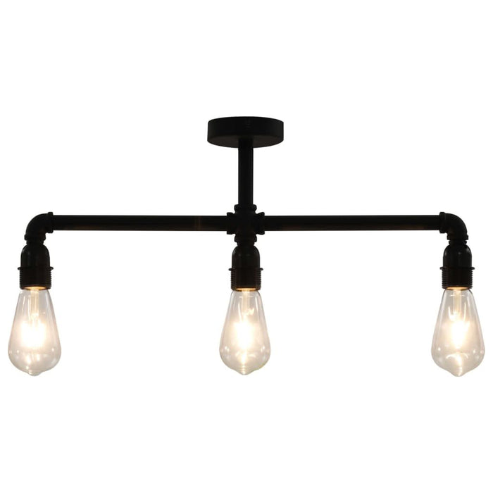 Lampă de tavan, negru, 3 becuri x E27 - WALTI WALTI