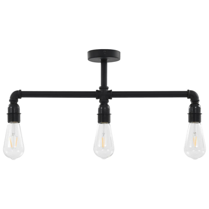 Lampă de tavan, negru, 3 becuri x E27 - WALTI WALTI
