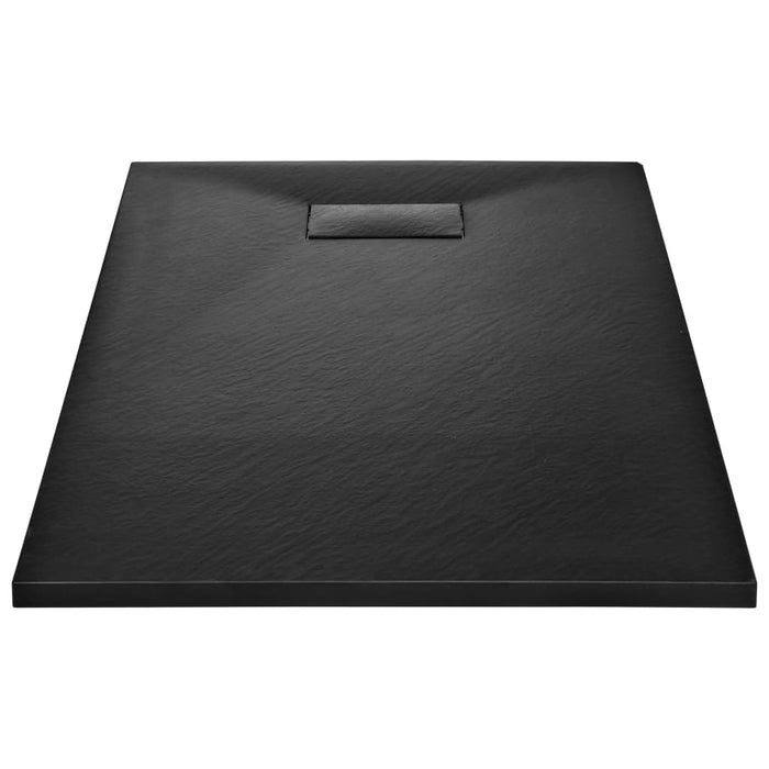 Cădiță de duș, negru, 120 x 70 cm, SMC - WALTI WALTI