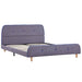 Cadru de pat, gri deschis, 140 x 200 cm, material textil - WALTI WALTI