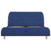 Cadru de pat, albastru, 140 x 200 cm, material textil - WALTI WALTI