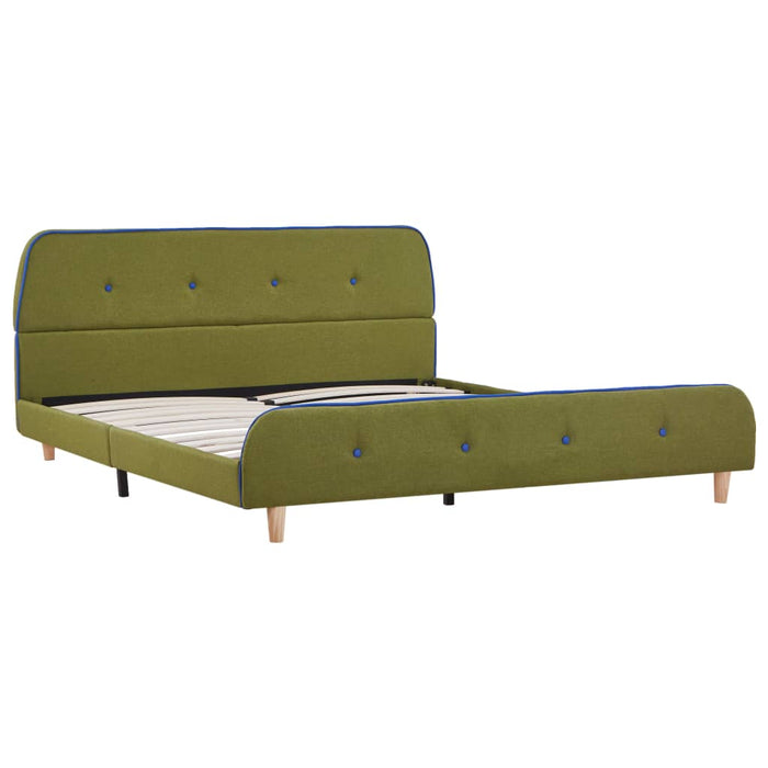 Cadru de pat, verde, 140 x 200 cm, material textil - WALTI WALTI