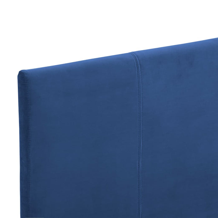 Cadru de pat, albastru, 90 x 200 cm, material textil - WALTI WALTI