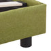 Cadru de pat, verde, 140 x 200 cm, material textil - WALTI WALTI