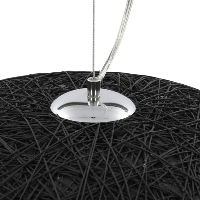 Lampă suspendată, negru și auriu, Ø70 cm, E27 WALTI