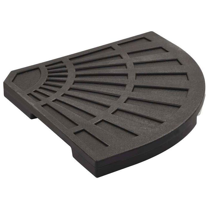 Plăci de greutate umbrelă, 4 buc., negru, 56 kg, formă evantai WALTI