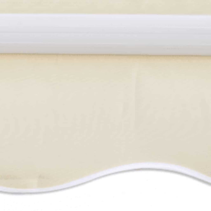 Copertină pliabilă motorizată, crem, 600 cm WALTI