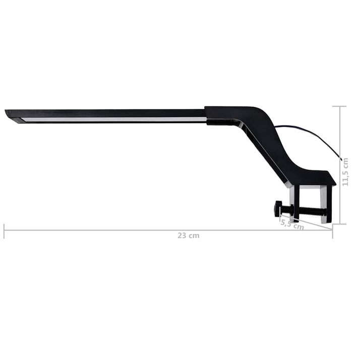 Lampă LED pentru acvariu, cu clemă, albastru/alb, 25-45 cm - WALTI WALTI