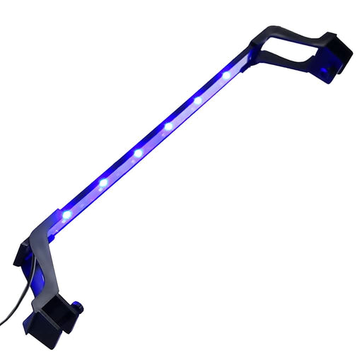 Lampă LED pentru acvariu, cu clemă, albastru/alb, 55-70 cm - WALTI WALTI