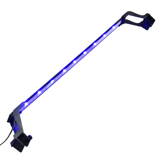 Lampă LED pentru acvariu, cu cleme, albastru/alb, 75-90 cm - WALTI WALTI