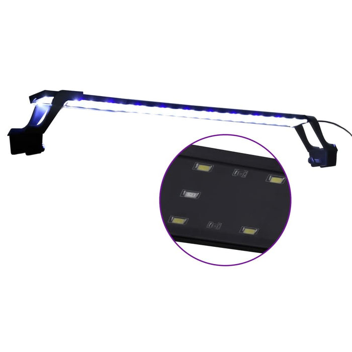 Lampă LED pentru acvariu, cu cleme, albastru/alb, 75-90 cm - WALTI WALTI
