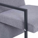 Fotoliu, gri deschis, material textil - WALTI WALTI
