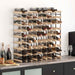Suport sticle de vin pentru 72 de sticle, lemn masiv de pin - WALTI WALTI