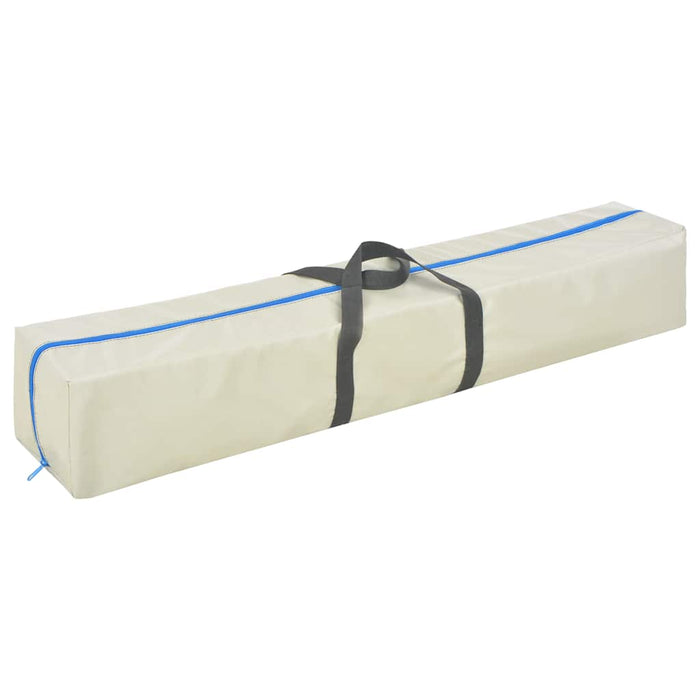 Saltea gimnastică gonflabilă cu pompă verde 500x100x10cm PVC - WALTI WALTI