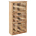 Dulap depozitare pantofi, 55 x 20 x 104 cm, lemn masiv de nuc - WALTI WALTI