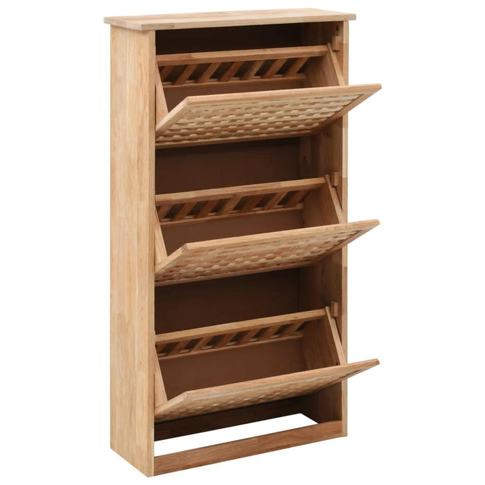 Dulap depozitare pantofi, 55 x 20 x 104 cm, lemn masiv de nuc - WALTI WALTI