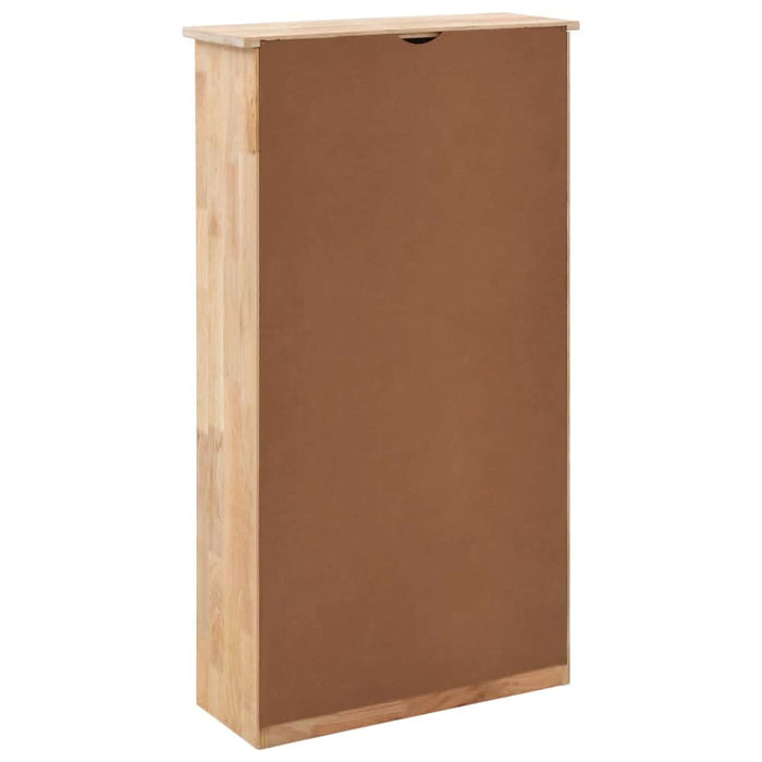 Dulap depozitare pantofi, 55 x 20 x 104 cm, lemn masiv de nuc - WALTI WALTI