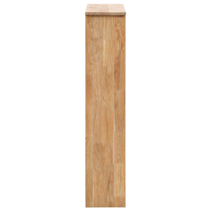 Dulap depozitare pantofi, 55 x 20 x 104 cm, lemn masiv de nuc - WALTI WALTI
