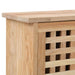 Dulap depozitare pantofi, 55 x 20 x 104 cm, lemn masiv de nuc - WALTI WALTI