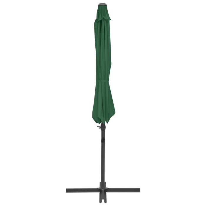 Umbrelă de soare de grădină, bază portabilă, verde - WALTI WALTI