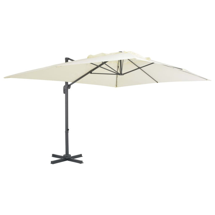 Umbrelă de soare de grădină, bază portabilă, nisipiu - WALTI WALTI